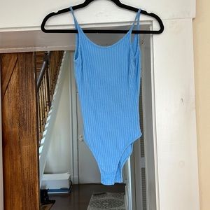 Light blue bodysuit